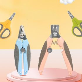 Dog Nail Clipper Dog Nail Trimmers; Dog Nail File with Safety Guard; Sharp Stainless Steel; Professional Pet Nail Clippers for Small to Large Dog (No: 92709/92750, Color: Small orange)